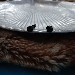 Black Diamond Earrings